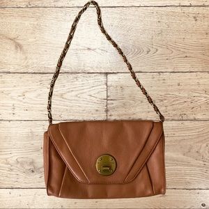 Elliott Luca Vintage leather clutch.